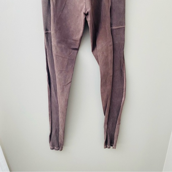 aerie Hi-Rise Leggings Brown Sz Small - Picture 7 of 9